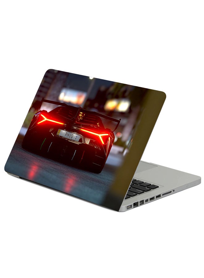 Lamborghini Veneno  Sports Car Printed Laptop Sleeve Multicolor