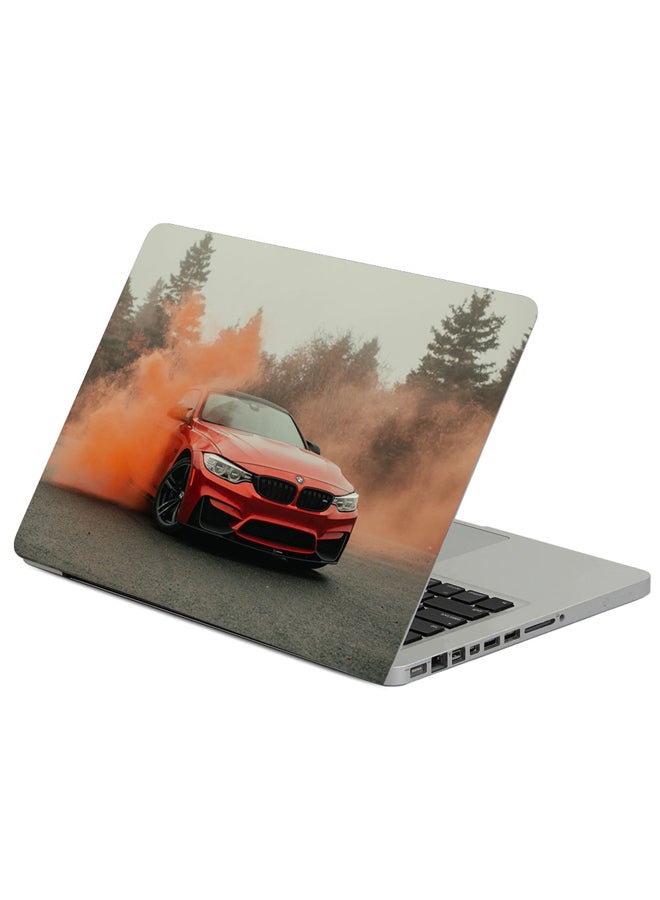 Fast Print Bmw Car Bumper Printed Laptop Sleeve Multicolor