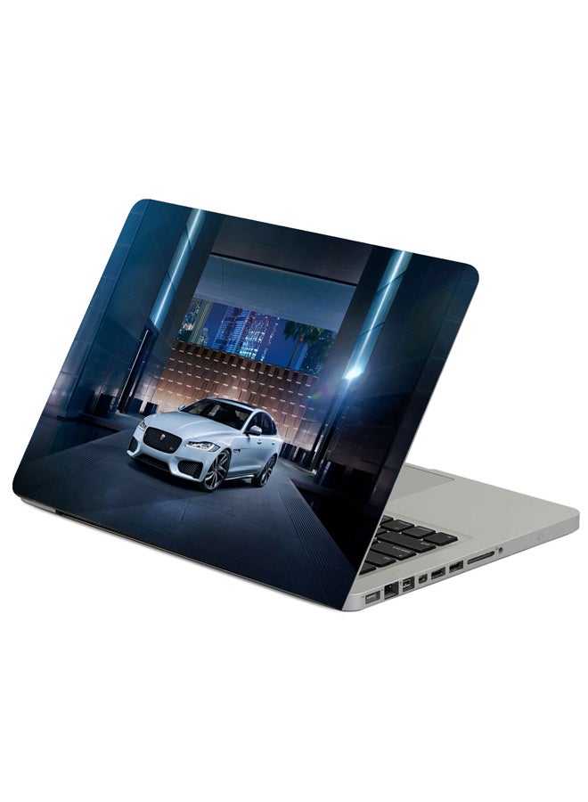Fast Print Jaguar Xf S Awd Printed Laptop Sleeve Multicolor