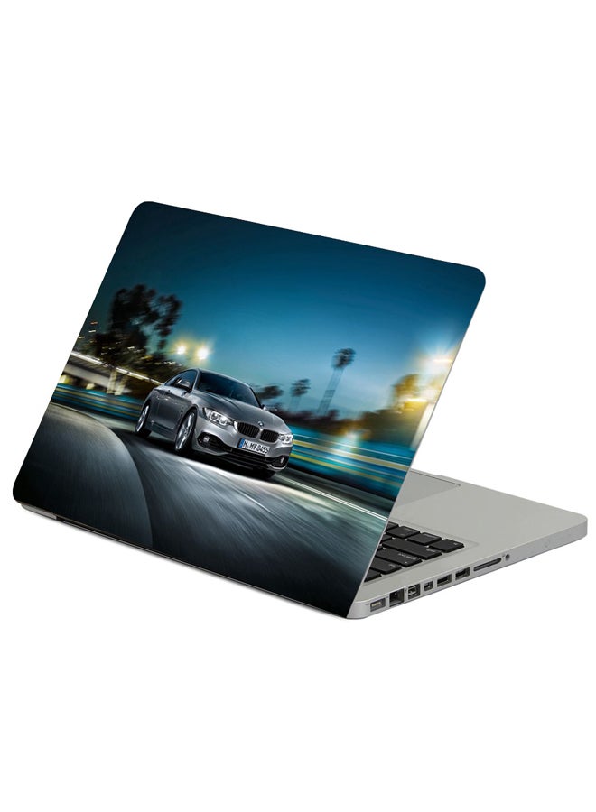 Bmw 4-Series Coupe Auto Printed Laptop Sleeve Multicolor