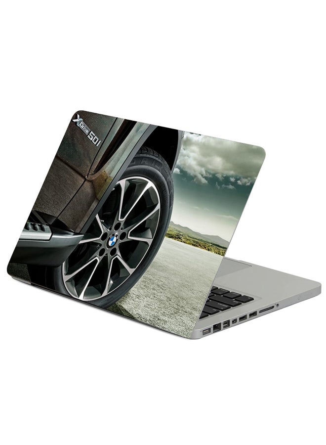 حافظة لابتوب بطبعة سيارة بي إم دبليو X5 الجديدة متعدد الألوان