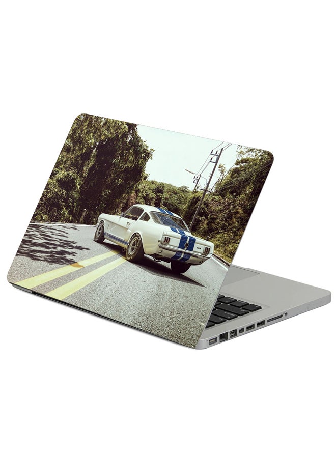 حافظة لابتوب بطبعة سيارة فورد شيلبي Gt350R متعدد الألوان
