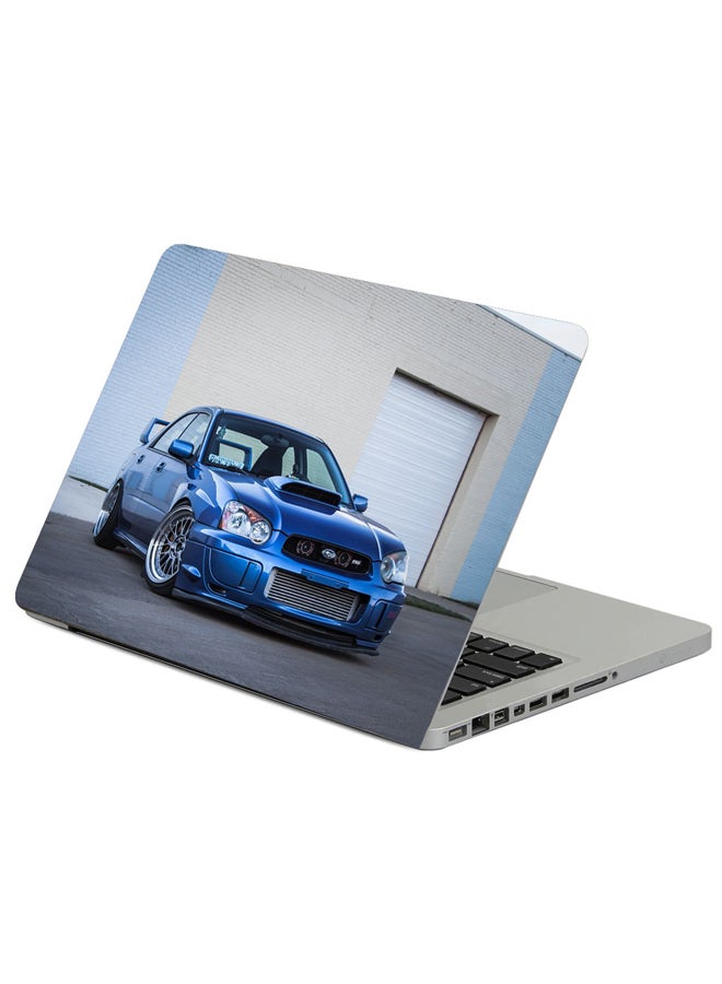 Subaru Impreza Wrx Printed Laptop Sleeve Multicolor