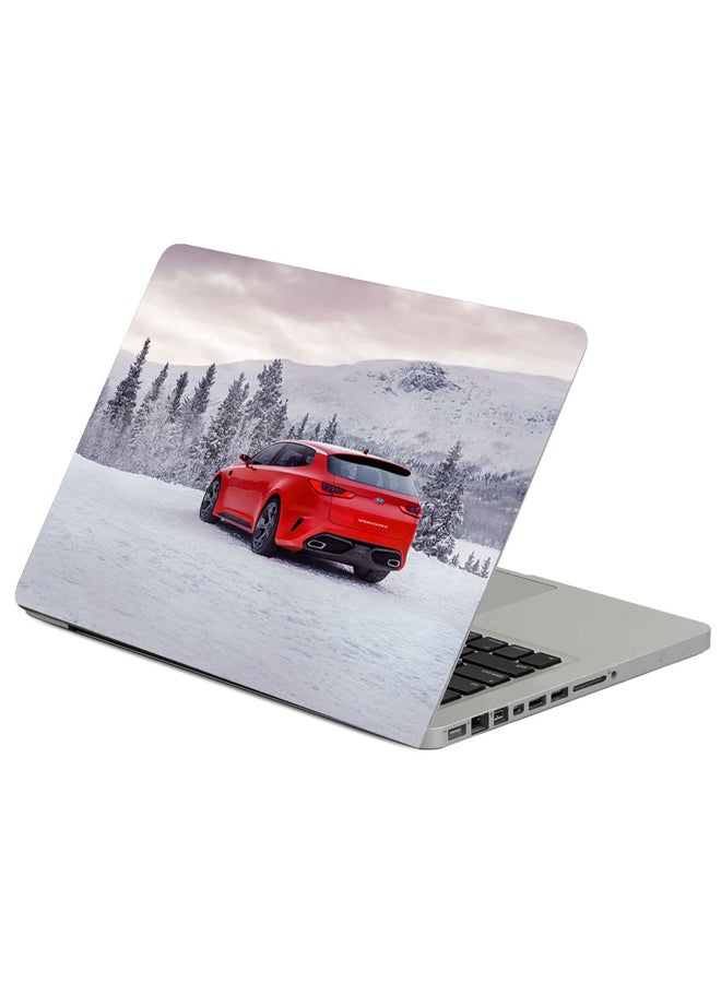 Kia Sportspace Concept Printed Laptop Sticker Multicolour