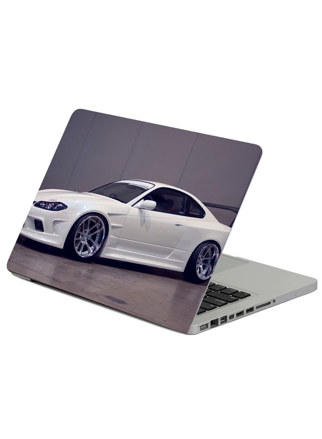 Fast Print Nissan Silvia S15 Printed Laptop Sleeve Multicolor