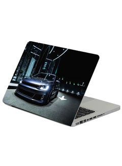 Volkswagen Jetta Silver Front View Printed Laptop Sleeve Multicolor