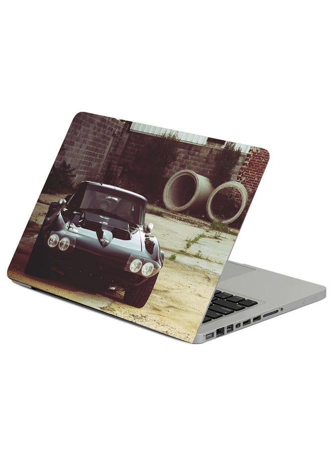 Fast Print Chevrolet Corvette Grand Touring Corvette Printed Laptop Sleeve Multicolor 