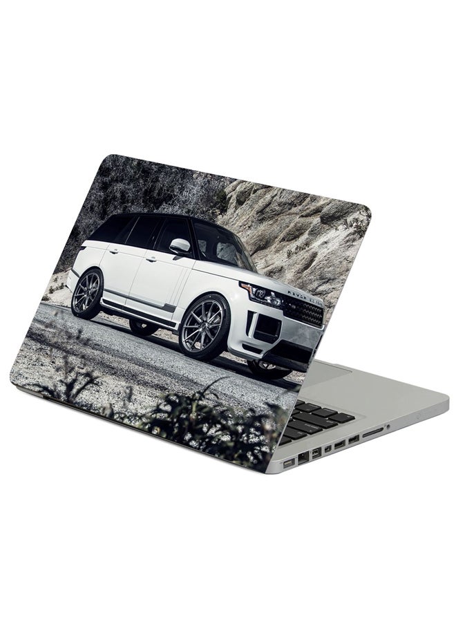 Fast Print Land Rover Range Rover Vogue Printed Laptop Sleeve Multicolor