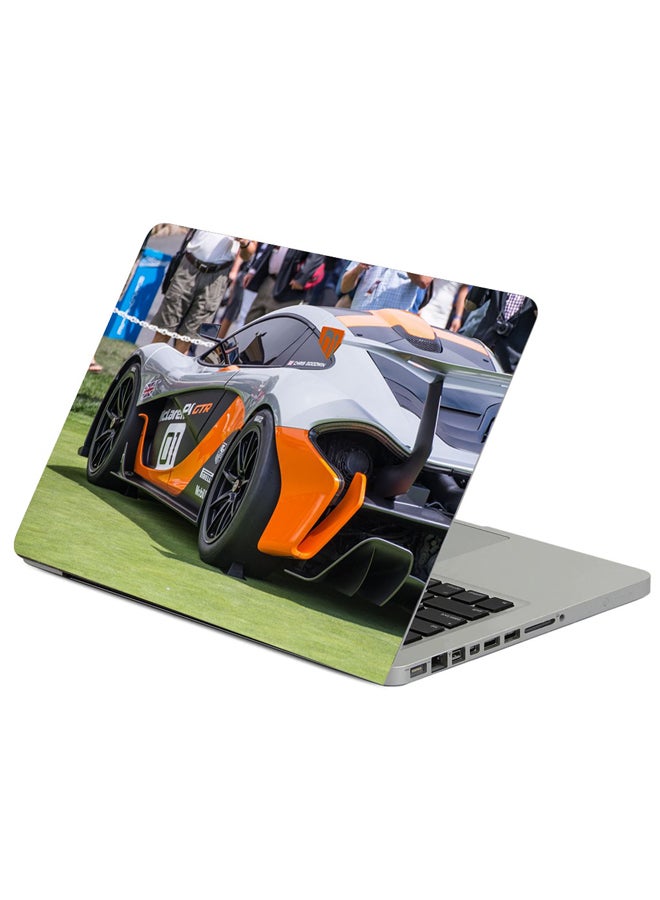 Fast Print 2014 Gtr Concept Printed Laptop Skin Cover Multicolour