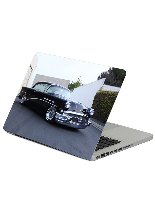 Fast Print 1956 Buick Century Vintage Car Printed Laptop Sleeve Multicolour