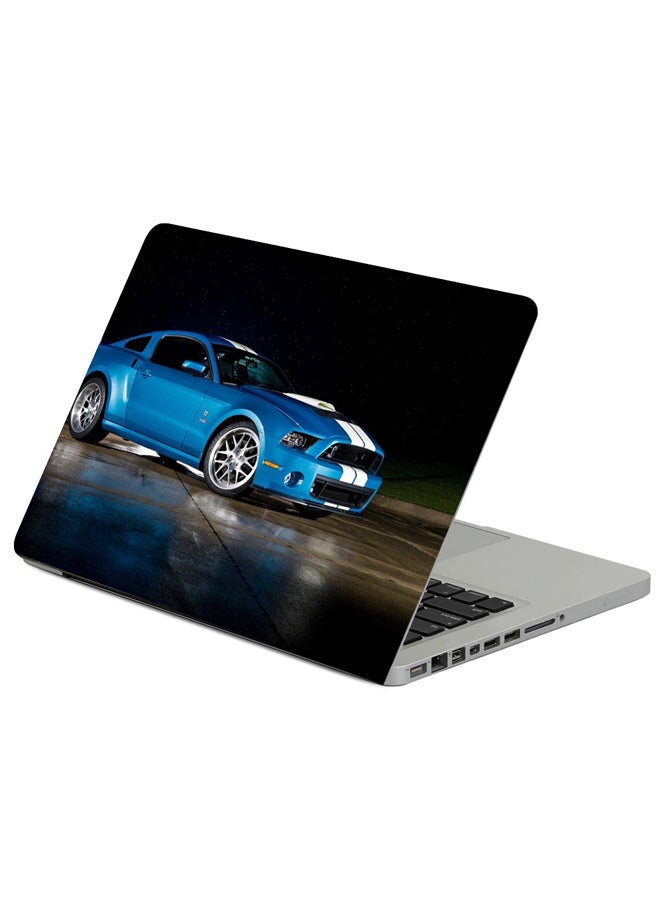 Fast Print Ford Shelby Gt500 Printed Laptop Sleeve Multicolour