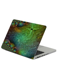 Abstraction Surface Shapes Printed Laptop Sleeve Multicolour