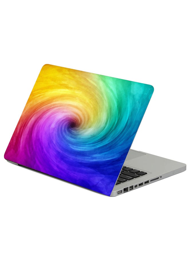 Fast Print Funnel Colorful Paint Printed Laptop Sleeve Multicolour 