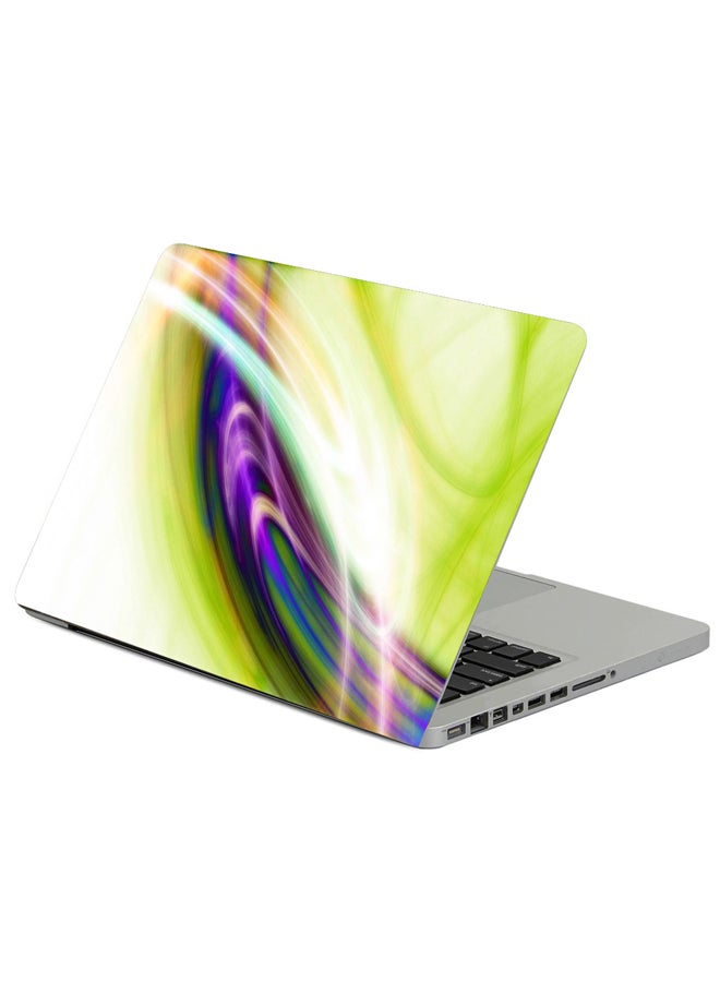 Fast Print Lines Colors Stripes Printed Laptop Sleeve Multicolour 