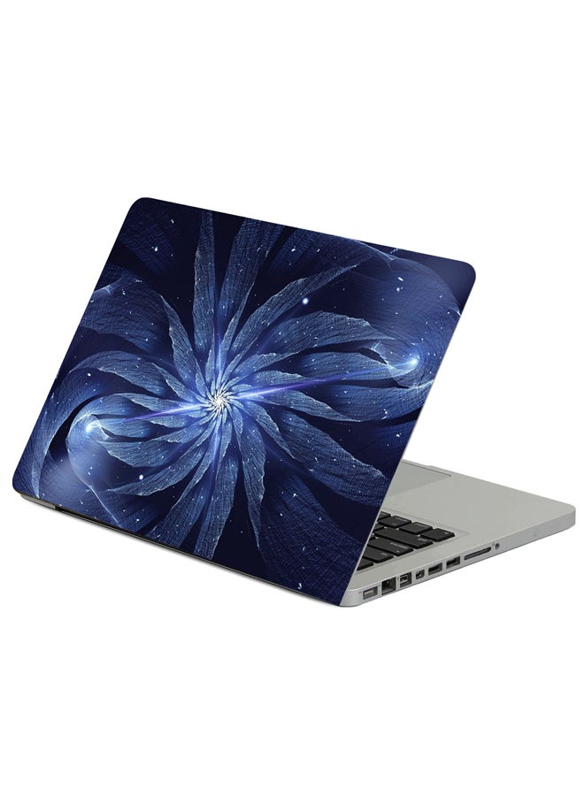 Fast Print Abstract Flower Fractal Printed Laptop Sleeve Multicolour 