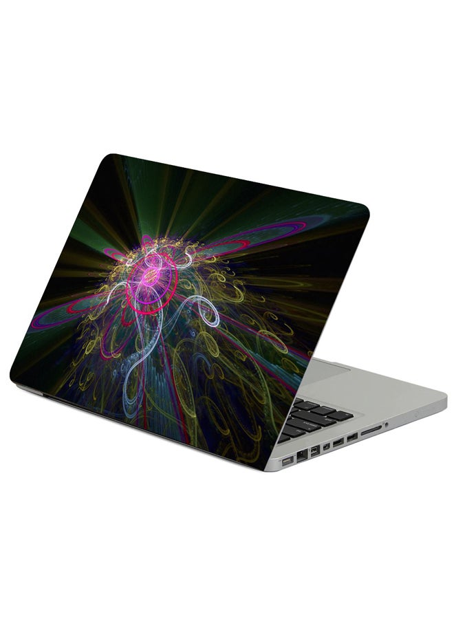 Fast Print Clots Paint Bright Printed Laptop Sleeve Multicolour