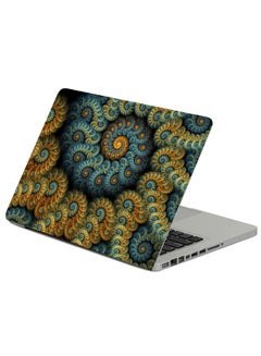Spiral Background Patterns Printed Laptop Sleeve Multicolour