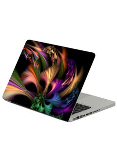 Dark Background Colorful Printed Laptop Sleeve Multicolour