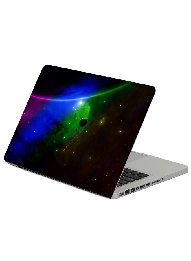 Fast Print Sky Clouds Colorful Printed Laptop Sleeve Multicolour 