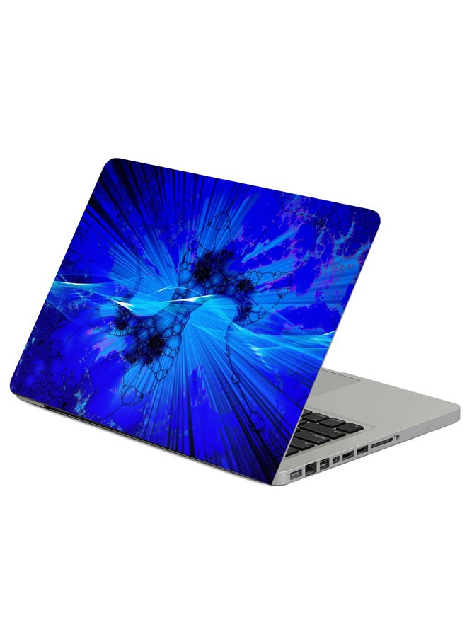 فاست برينت حافظة لابتوب بطبعة خطوط وبقع ملونة متعدد الألوان