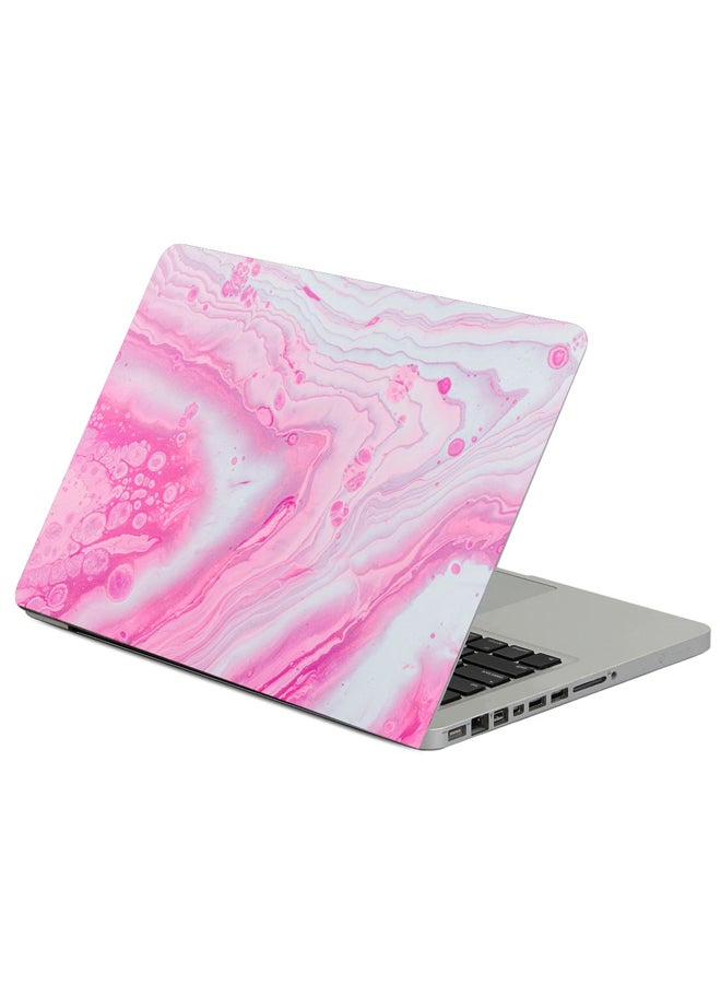 Fast Print Abstraction Circles Stains Printed Laptop Sleeve Multicolour