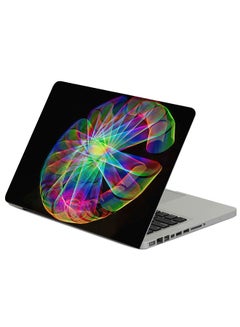 Colorful Patterns Lines Printed Laptop Sticker Multicolour
