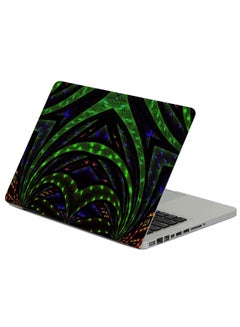 Fractal Pattern Abstraction Printed Laptop Sleeve Multicolour