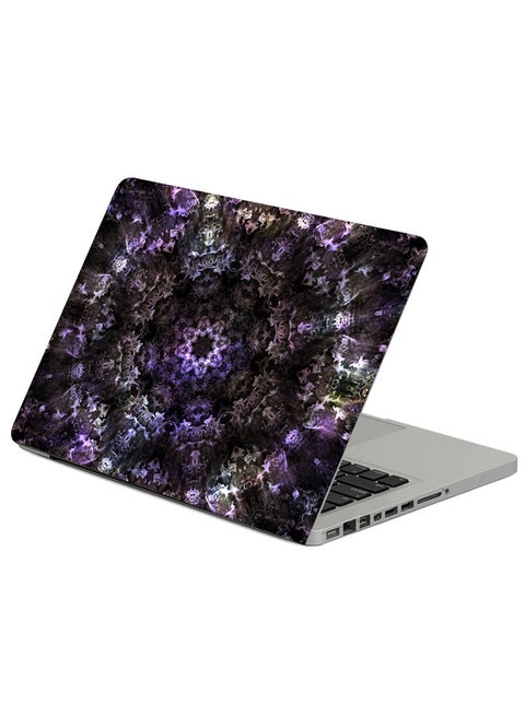 Fractal Pattern Abstraction Printed Laptop Sleeve Multicolour