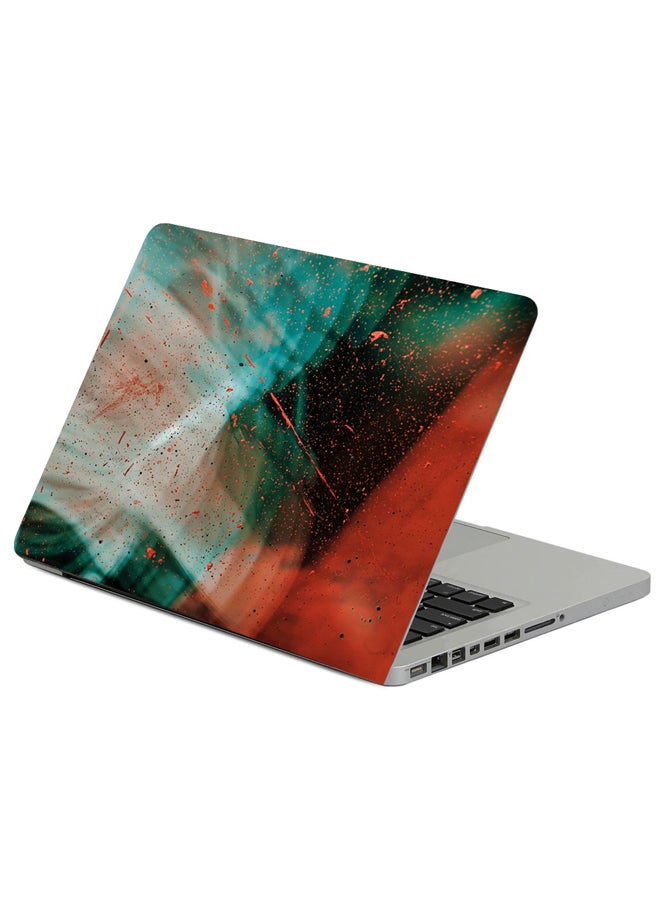 حافظة لابتوب توب بطبعة بقع طلاء متعدد الألوان