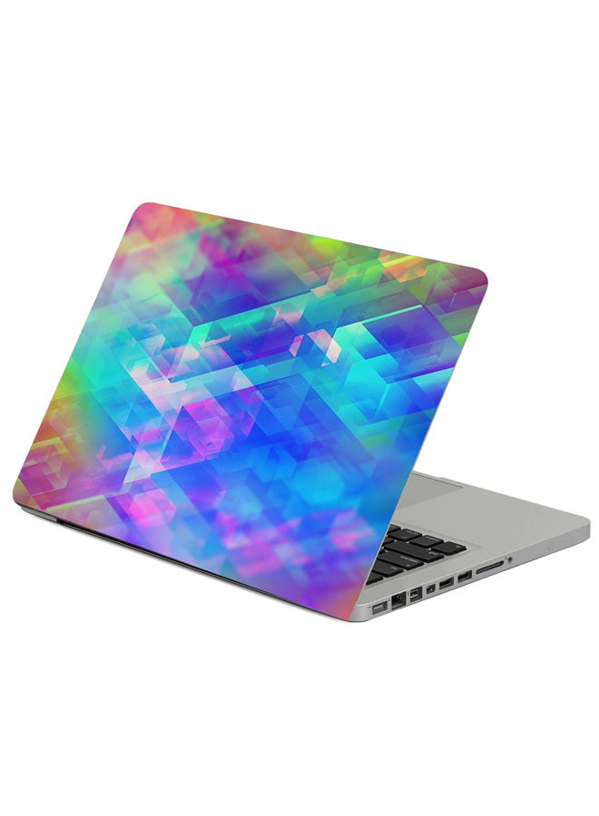 Fast Print Abstraction Colorful Bright Printed Laptop Sleeve Multicolor