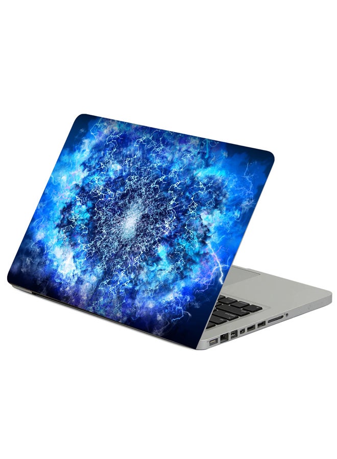 Fast Print - Lightning Abstraction Energy Printed Laptop Sleeve Multicolor - Image 1