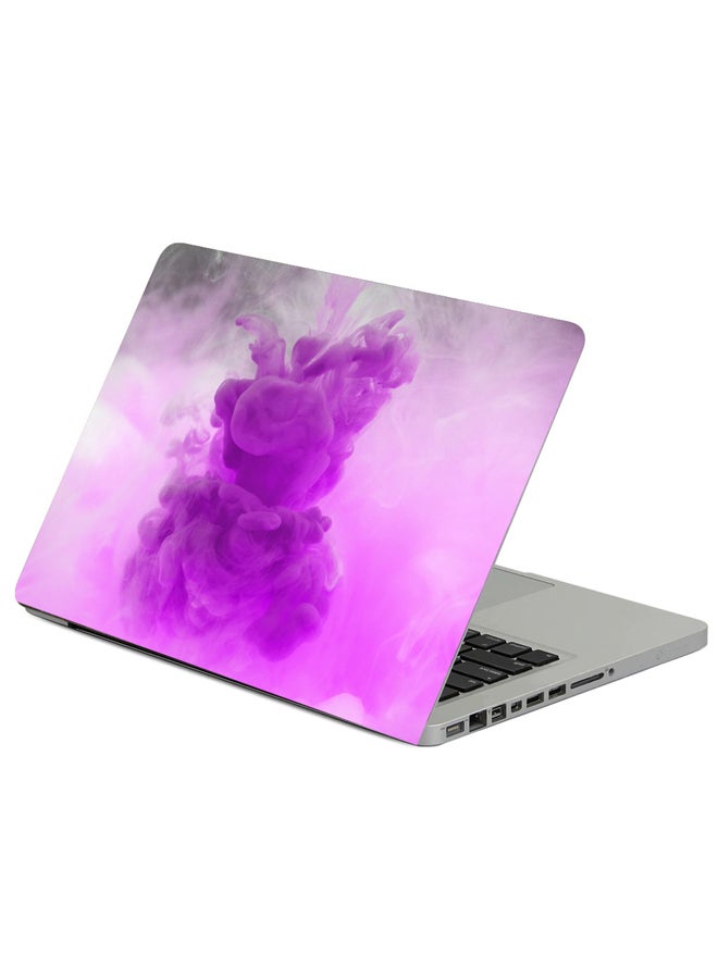 حافظة لابتوب بطبعة رسم تجريدي لأدخنة متعدد الألوان