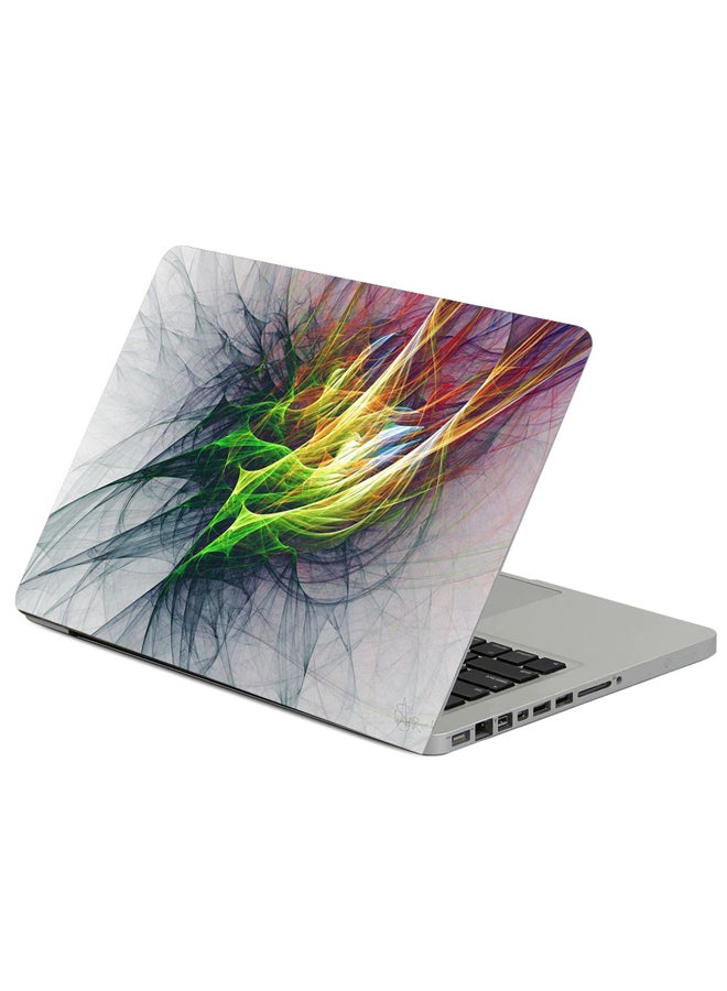 Fast Print Colorful Printed Laptop Sticker Multicolor 