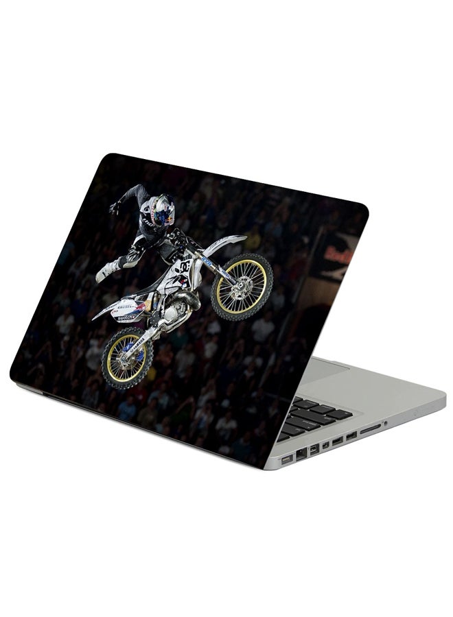 Fast Print X Fighters Red Bull Jump Printed Laptop Sleeve Multicolor