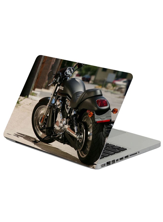 فاست برينت حافظة لابتوب بطبعة دراجة هارلي ديفيدسون النارية متعدد الألوان