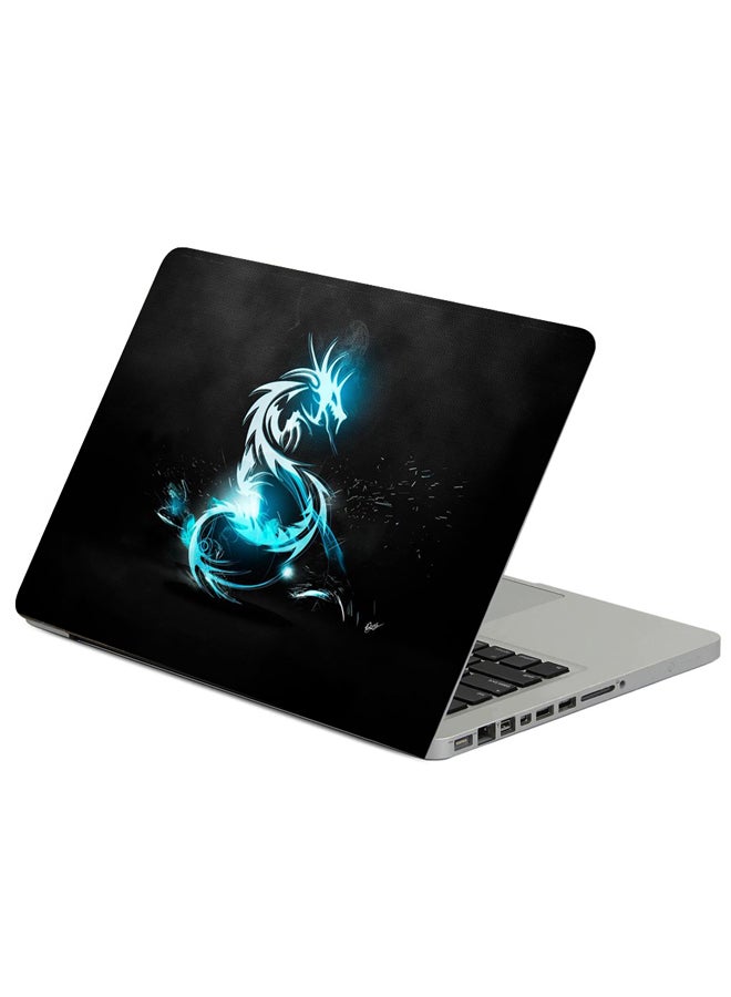 Fast Print Dragon Classical Light Printed Laptop Sleeve Multicolor