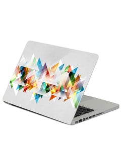 Abstraction Geometry Shapes Printed Laptop Sleeve Multicolor