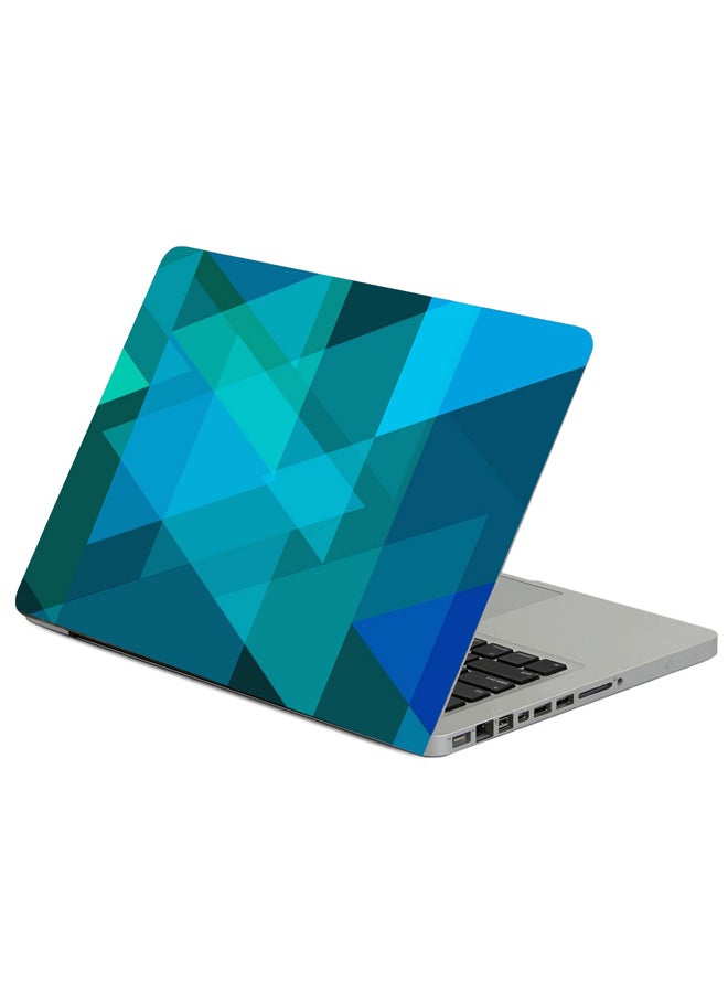 Fast Print Shaped Surface Light Printed Laptop Sleeve Multicolor