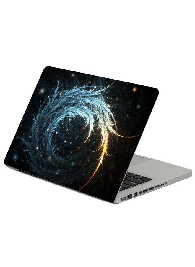 ملصق لابتوب روتيشن لايت باك جراوند مزين بطبعة متعدد الألوان