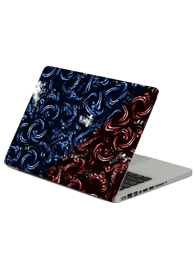 Spirals Circles Swirling Printed Laptop Sleeve Multicolour