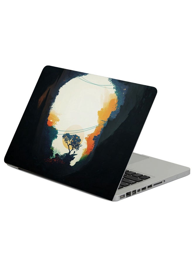 Fast Print - Tree Light Dark Printed Laptop Sleeve Multicolor - Image 1