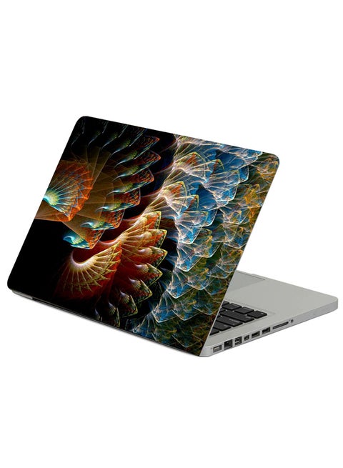 Fractal Patterns Abstract Printed Laptop Sleeve Multicolor