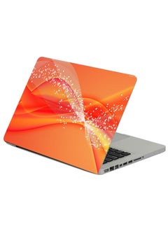 Wave Glitter Sequins Printed Laptop Sleeve Multicolor