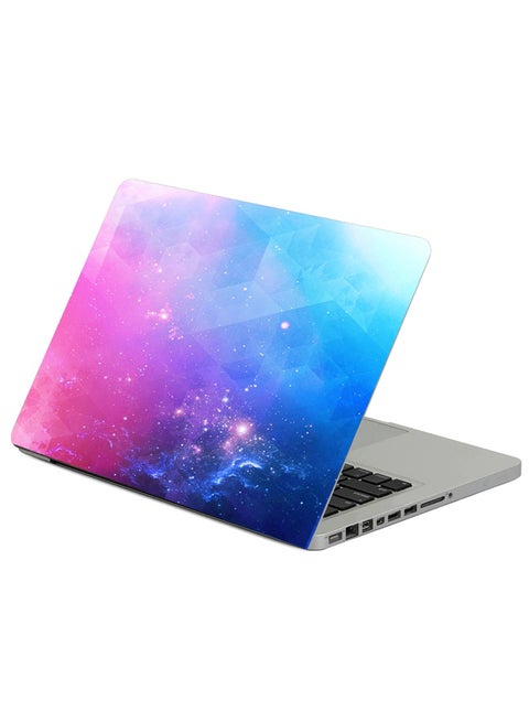 Abstraction Stains Space Printed Laptop Sleeve Multicolor