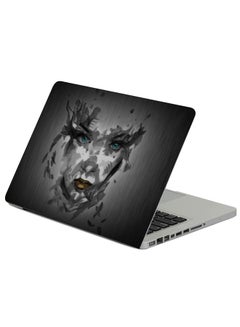 Face Paint Background Printed Laptop Sleeve Multicolor