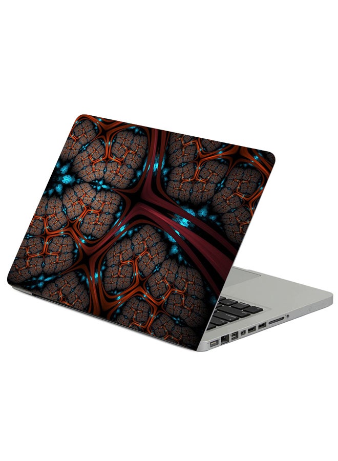 Fast Print - Surface Grid Lines Printed Laptop Sleeve Multicolor - Image 1