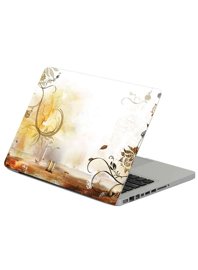 Fast Print Patterns Nature Style Printed Laptop Sleeve Multicolor