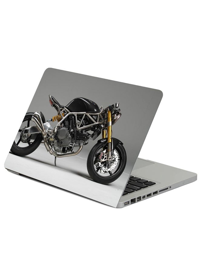 Fast Print - Macchia Nera Concept Bike Macchia Nera 2007 Ncr Printed Laptop Sleeve Multicolor - Image 1