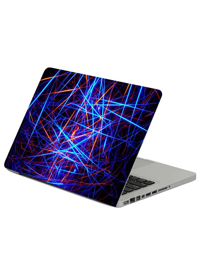 Fast Print Glow Neon Light Printed Laptop Sleeve Multicolor 