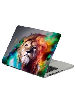 Lion Big Cat Face Printed Laptop Sleeve Multicolour
